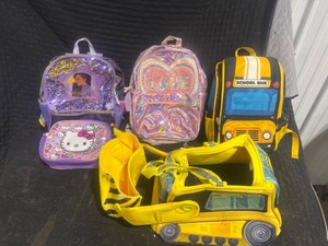 Childrens Backpack and Lunch Bag Lot