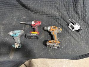 Cordless Drill & Impact Driver Lot