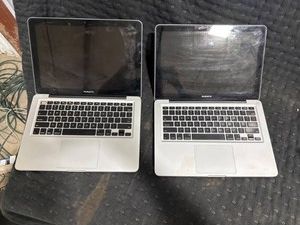 Two Apple MacBook Pro Laptops