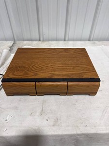 Cassette Tape Storage Unit with Tapes