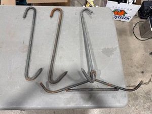 Metal Stakes and Hooks