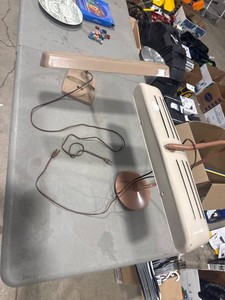 Two Vintage Desk Lamps