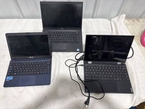 Lot of 3 Laptops