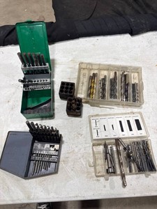 Assorted Drill Bits & Taps