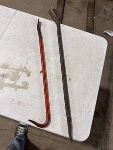 Two Metal Pry Bars
