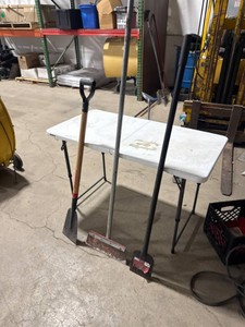 Three Long-Handled Tools Lot