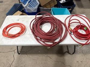 Lot of 4 Air Hoses