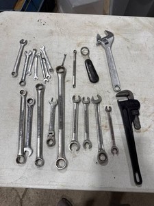 Assorted Wrench Tool Lot