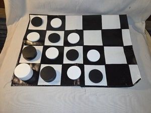 Vintage Checkers Game