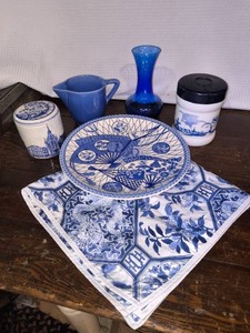 Blue and White Decor Lot-6 piece