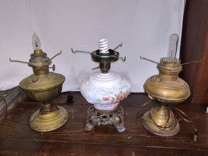 Vintage Lamp Bases lot-3