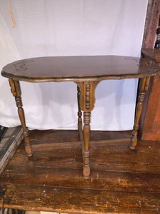 Vintage Wooden Accent Table