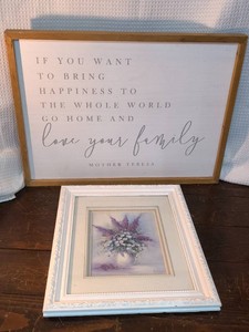2 piece Wall Decor Lot