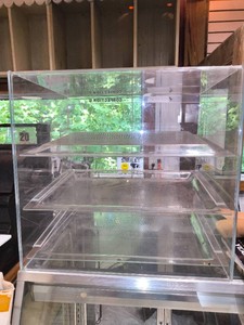 Acrylic- 3 tiered- countertop display case