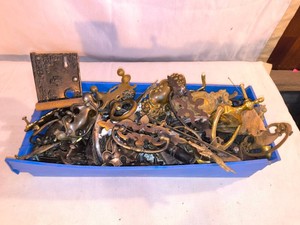 Vintage and antique hardware-drawer pulls, handles, etc.