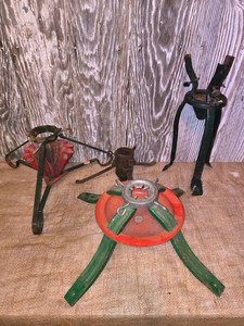 VINTAGE CHRISTMAS TREE STANDS - Lot of 4