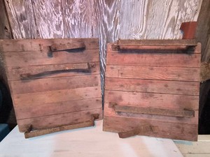 Vintage Wooden Panels - Lot of 2