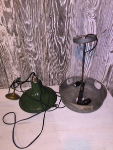 Vintage Street Light Fixture & De RatMouse Trap- Lot of 2