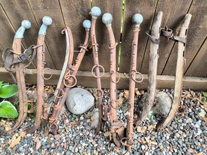 Antique Horse Hames-large lot