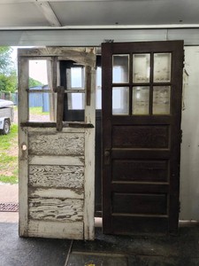 Architectural salvage wooden doors-2