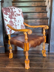 Armchair - Jaxon Carved Wood Chair