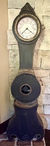 Decorative Faux Grandfather Clock - Lightweight Floor Clock