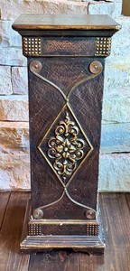 Decorative Pedestal Stand - Ornate Display Column