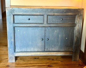 Dresser - Distressed Style Two-Drawer Cabinet