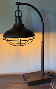Pacific Coast Lighting Millennial Industrial Metal Basket 25 Table Lamps - Pair