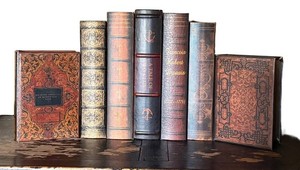 Decorative Faux Book Storage Boxes - Assorted Sizes