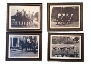 Equestrian Prints - Framed Horse Riding Scenes (Lot of 4)
