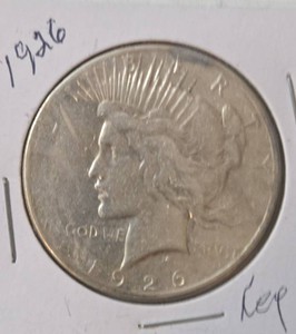 1926 Silver Peace Dollar - Key