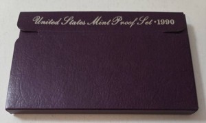 US Mint Proof Set - 1990