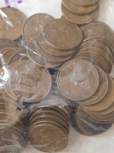 Mixed Date Wheat Pennies - 200 count - 1 pound