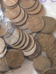 Mixed Date Wheat Pennies - 200 count - 1 pound