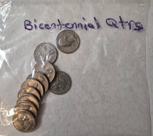 Bicentennial Quarters - 10 count
