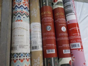 5 Rolls of Gift Wrap Paper