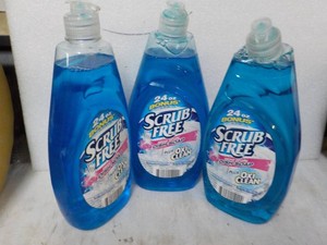 3 Scrub Free 24 oz Dish Soap