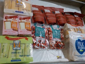Assortment of Food from Amazon
