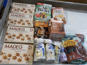 Assortment of Food from Amazon