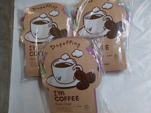 3 Depuffing Im Coffee Mask Sheets
