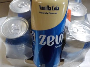 12 pack Zevia Vanilla Cola