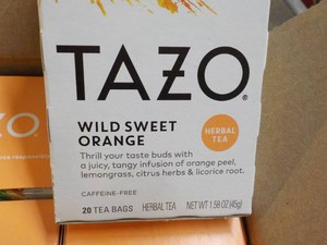 120 Tazo Wild Sweet Orange Tea Bags