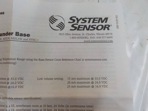System Sensor