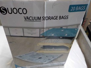 SUOCO 20 pack Vacuum Storage Bags