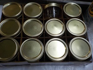 12 jars 4 oz with Lids