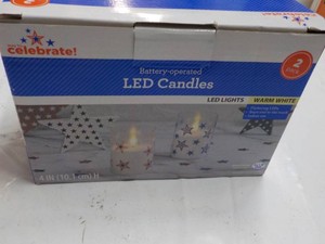 2 pack LED Candles