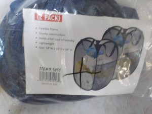 2 pack Flexible Laundry Baskets