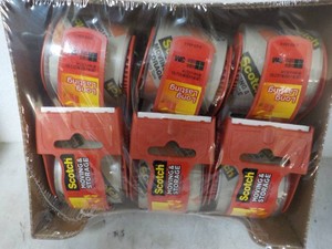 6 rolls Scotch 2 x 800 Long Lasting Moving and Storage Tape