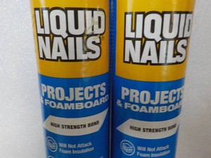 2 Liquid Nails Adhesive
